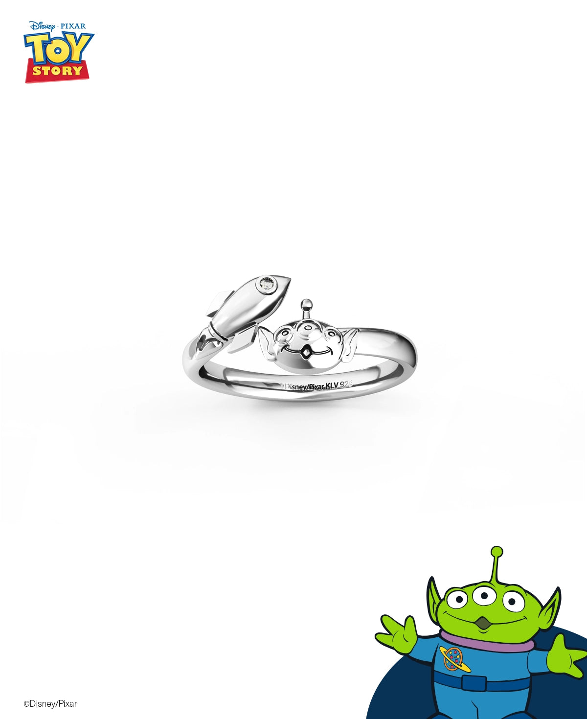 KLOVES® The Alien Ring - Disney Toy Story Collection – KLOVESJEWELRY