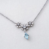 Crystal Snow Flakes Necklace - Disney Frozen