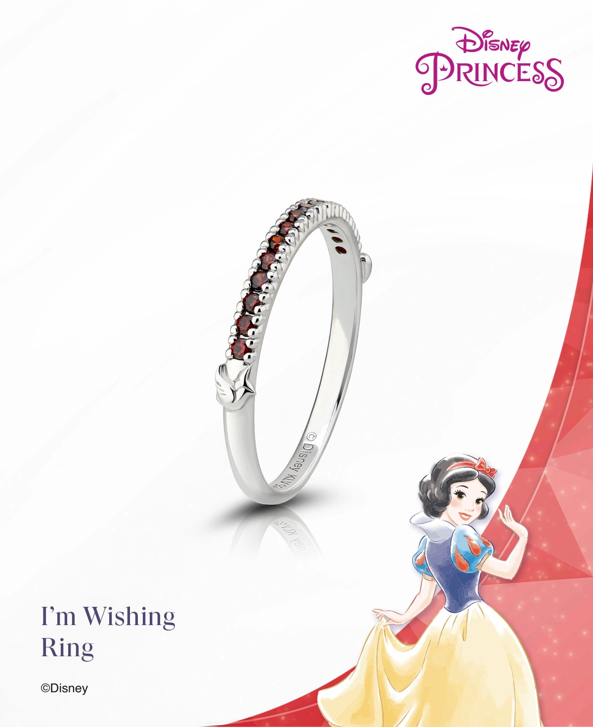 Disney snow hot sale white ring